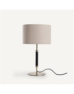 Лампа из металла латуни и льна Jihana черный Am.pm.