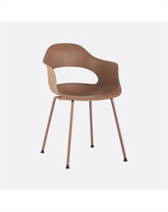 Комплект из четырех стульев La Redoute каштановый So'home