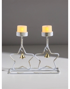 Подсвечник на 2 свечи Nobrand