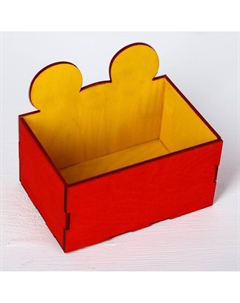 Органайзер для канцелярии, 15х10х8 см, микки маус Disney