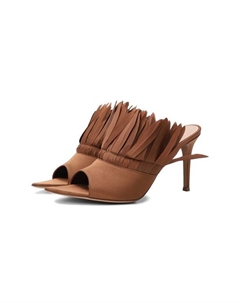 Текстильные мюли Daniah Gianvito rossi