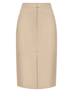 Кожаная юбка Boss