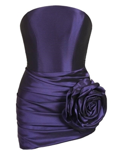 Атласное платье Kamilla purshie