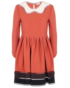 Приталенное платье Fendi