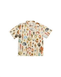 Рубашка с принтом "ракушки" Dolce&gabbana