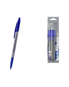 Набор шариковых ручек "Slender stick grey", 4 шт Erich krause
