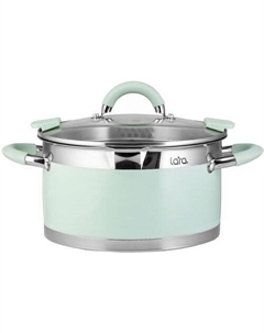Кастрюля 3.3л LR02-542, нержавеющая сталь, с крышкой Lara