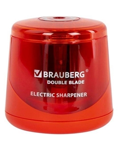Точилка для карандашей электрическая, оранжевый Brauberg