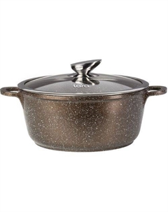 Кастрюля 3.1л Choco LR02-203 Choco, алюминиевая, с крышкой Lara