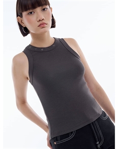 Майка из вискозы с люверсами Твое