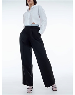 Классические широкие брюки с двойным поясом Твое