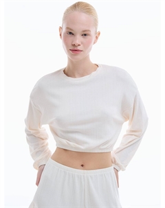 Домашний лонгслив с резинкой на талии Твое