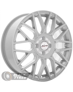 Литой диск X-132 6x15/4x98 D58.6 ET35, Серебристые X-trike