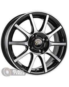 Литой диск CR-16 6x15/4x98 D58.6 ET40, Черные Cross street