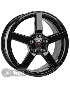 Литой диск R-02 6.5x16/5x105 D56.6 ET38, Черные Nz