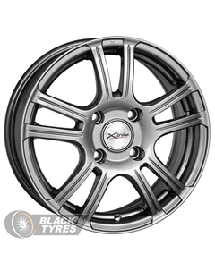 Литой диск X-105М 6x15/4x98 D58.5 ET35, Серые X-trike