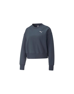 Свитшот женский синий Puma