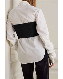 Топ-бандо Hilde из смесовой шерсти, черный The row