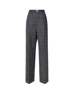 Повседневные брюки женские серые Miu miu