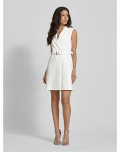 Платье-футляр мини-длины «Комеа», белый Hugo
