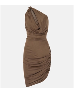 Платье миди с драпировкой Lilies Aaliyah, цвет taupe Rick owens