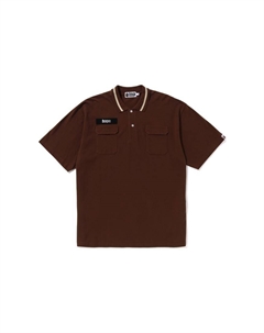 Рубашка поло мужская, темно-синий A bathing ape®