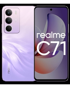 Смартфон realme C71 8/256 Гб LTE Фиолетовый Realme