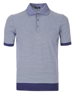 Футболка-поло хлопковая Cesare attolini