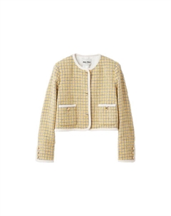 Куртка женская желтая Miu miu