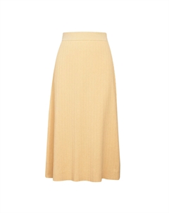 Вязаная облегающая юбка, кремово-оранжевый Deep breath