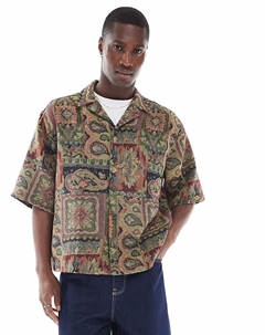 Свободная куртка с гобеленовым принтом Asos design