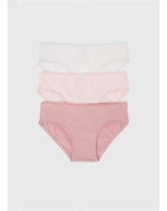 Трусы для девочек, 3 шт., Розовый Ostin
