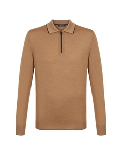 Поло из шерсти и шелка Stefano ricci