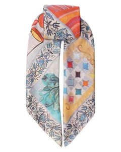 Шелковый платок 12 Колен Израилевых Gourji