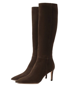 Замшевые сапоги Kiton