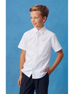 Рубашка хлопковая с коротким рукавом Смена