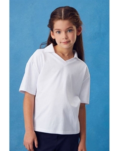 Футболка хлопковая с v-вырезом Смена