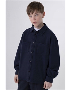 Рубашка хлопковая с карманами Смена