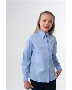 Рубашка хлопковая в полоску Смена