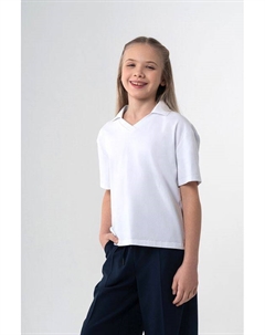 Футболка хлопковая с v-вырезом Смена