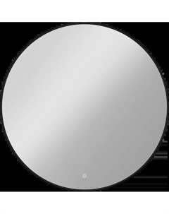 Зеркало круглое Sanremo AM-San-1000-DS-F-Nero 100х100, черное, с LED-подсветкой, 6000k Art&max