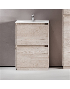 Тумба под раковину без столешницы Libra Floor 60 дуб галифакс натуральный Sancos