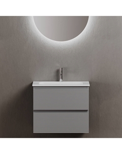 Тумба под раковину без столешницы Folk 60 ergraut soft Sancos