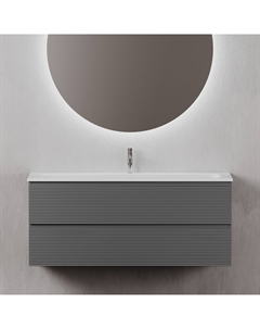 Тумба под раковину без столешницы Folk 120 grey soft Sancos