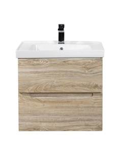 Тумба с раковиной Techno 60 AM-Techno-600-2C-SO-LW823 дуб мелфорд Art&max