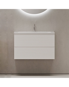 Тумба под раковину без столешницы Folk 80 bianco Sancos