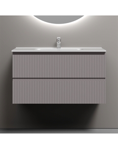 Тумба под раковину подвесная Snob R 90 Doha Soft SNR90SM Sancos