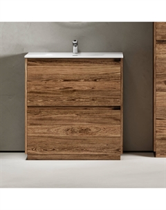 Тумба под раковину без столешницы Libra Floor 80 дуб чарльстон Sancos