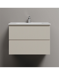 Тумба под раковину подвесная Snob R 70 Beige Soft SNR70CE Sancos