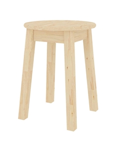 Табурет 350х350х470мм сосна натуральный Нет марки